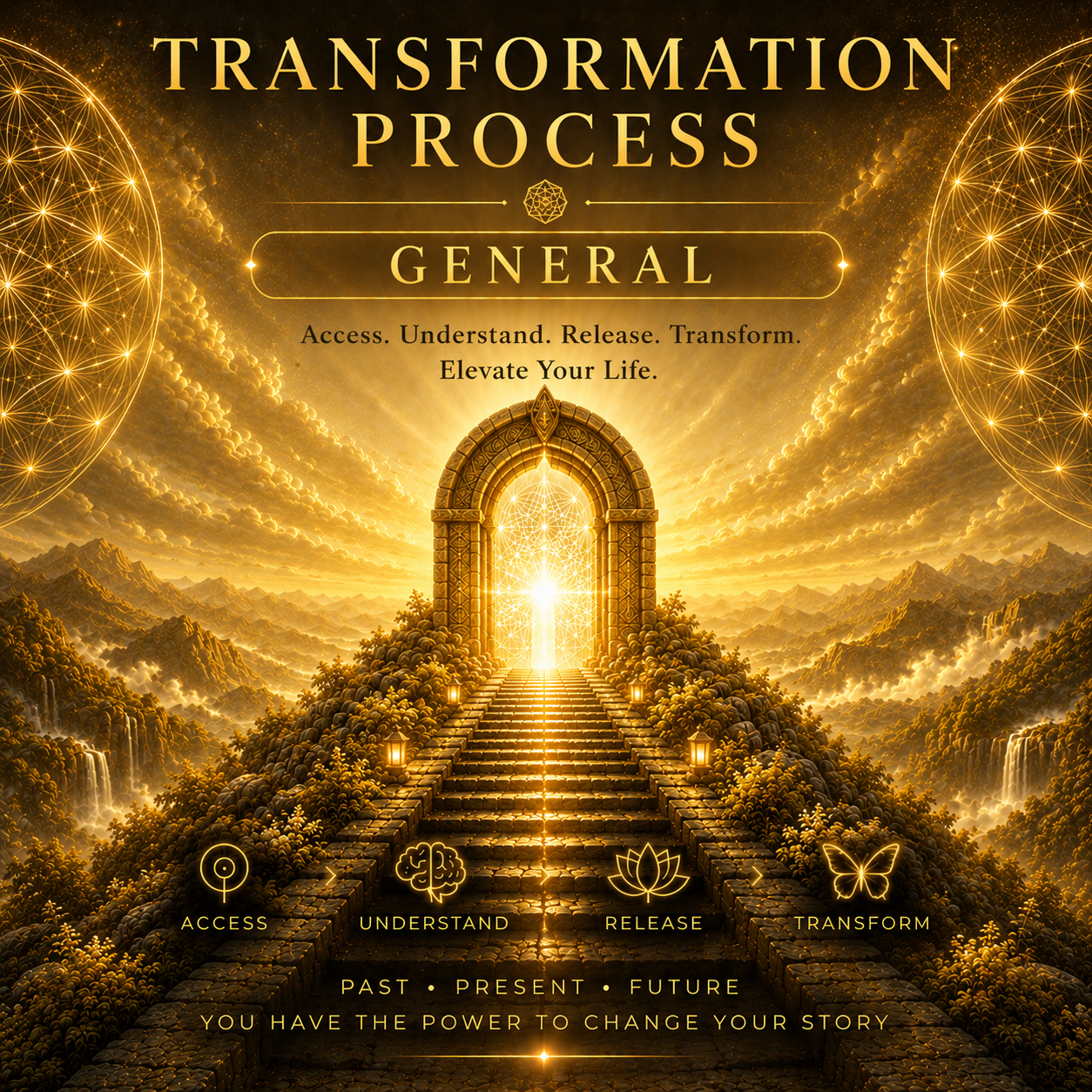 Transformation Process General Regression Meditation audio by Allison Scott